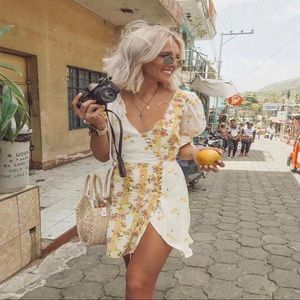 For love and lemons Savannah mini dress